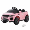 Rigo 12v Range Rover-Inspired Kids Electric Ride On With Remote - Pink