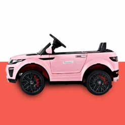 Rigo 12v Range Rover-Inspired Kids Electric Ride On With Remote - Pink -Kids Car Sales rigo 12v range rover inspired kids electric ride on with remote pink 5