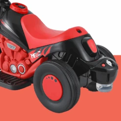 Rigo 6v Kids Electric Motorbike With Bubble Maker - Red -Kids Car Sales rigo 6v kids electric motorbike with bubble maker red 3