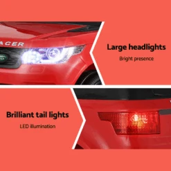 Kids Electric 12v Sports Ride-On Kids Car - Red 11 Kids Electric 12v Sports Ride-On Kids Car - Red -Kids Car Sales rigo 6v range rover inspired kids electric ride on with remote red 3