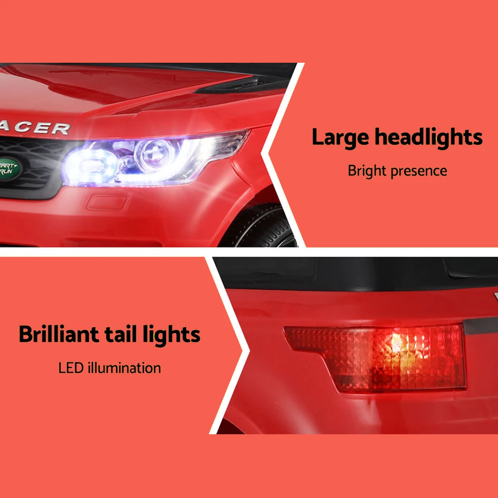 Kids Electric 12v Sports Ride-On Kids Car - Red 4 Kids Electric 12v Sports Ride-On Kids Car - Red - Image 4