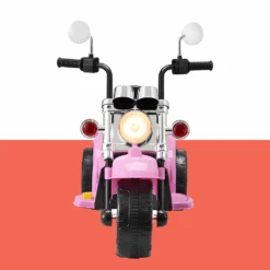 Rigo Harley Inspired 6v Kids Electric Ride On Motorbike - Pink -Kids Car Sales rigo harley inspired 6v kids electric ride on motorbike pink