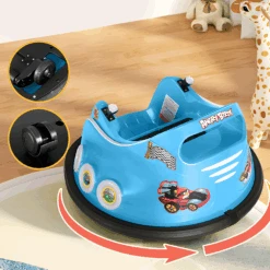 Rigo Kids Angry Bird Inspired Electric Bumper Ride On Car With Remote - Blue 9 Rigo Kids Angry Bird Inspired Electric Bumper Ride On Car With Remote - Blue -Kids Car Sales rigo kids angry bird inspired electric bumper ride on car with remote blue