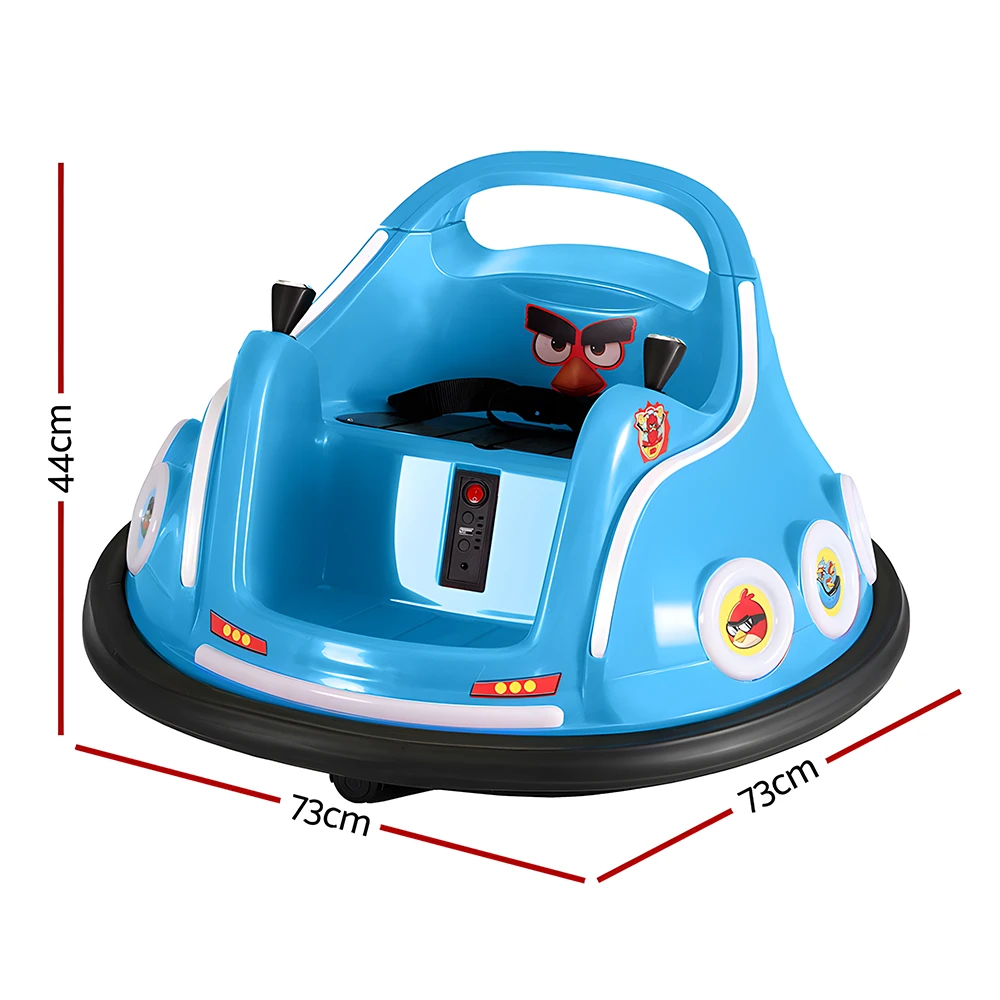 Rigo Kids Angry Bird Inspired Electric Bumper Ride On Car With Remote - Blue 5 Rigo Kids Angry Bird Inspired Electric Bumper Ride On Car With Remote - Blue - Image 5