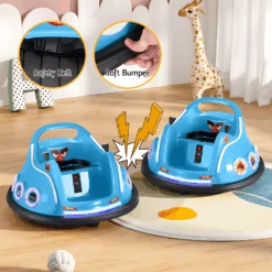 Rigo Kids Angry Bird Inspired Electric Bumper Ride On Car With Remote - Blue 13 Rigo Kids Angry Bird Inspired Electric Bumper Ride On Car With Remote - Blue -Kids Car Sales rigo kids angry bird inspired electric bumper ride on car with remote blue 6