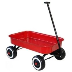 Kids Metal Pull Along Wagon