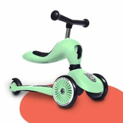 Scoot & Ride Highwaykick 1 Convertible Scooter & Balance Bike - Green
