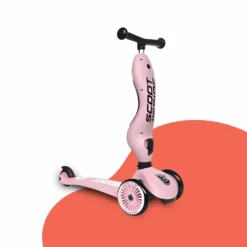 Scoot & Ride Highwaykick 1 Convertible Scooter & Balance Bike - Rose -Kids Car Sales scoot ride highwaykick 1 convertible scooter balance bike rose 3