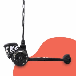Scoot & Ride Highwaykick 2 Kids 3-Wheel Scooter With Storage - Zebra -Kids Car Sales scoot ride highwaykick 2 kids 3 wheel scooter with storage zebra 5