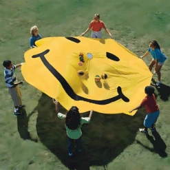 Smiley Face Playchute With Handles 3.6m Diameter 8 Smiley Face Playchute With Handles 3.6m Diameter -Kids Car Sales smiley face playchute with handles 3 6m diameter 2