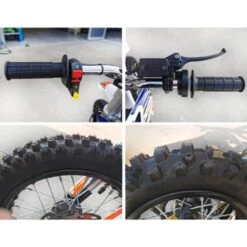 MJM 70cc Petrol Powered 4-Stroke Fully Automatic Kids Dirt Bike - Green 15 MJM 70cc Petrol Powered 4-Stroke Fully Automatic Kids Dirt Bike - Green -Kids Car Sales wheels 62d0eddd 9b4c 48b5 a94c 927be8e99b5c