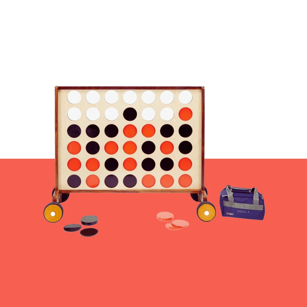 Wooden Giant 4 Supersized Giant Connect 4 Style Game 120cm X 100cm 1 Wooden Giant 4 Supersized Giant Connect 4 Style Game 120cm X 100cm